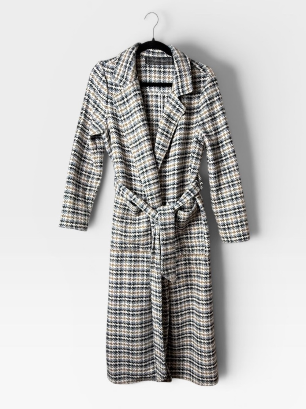 Code X Mode Plaid Blue Brown Jacket Size Medium (L)‎